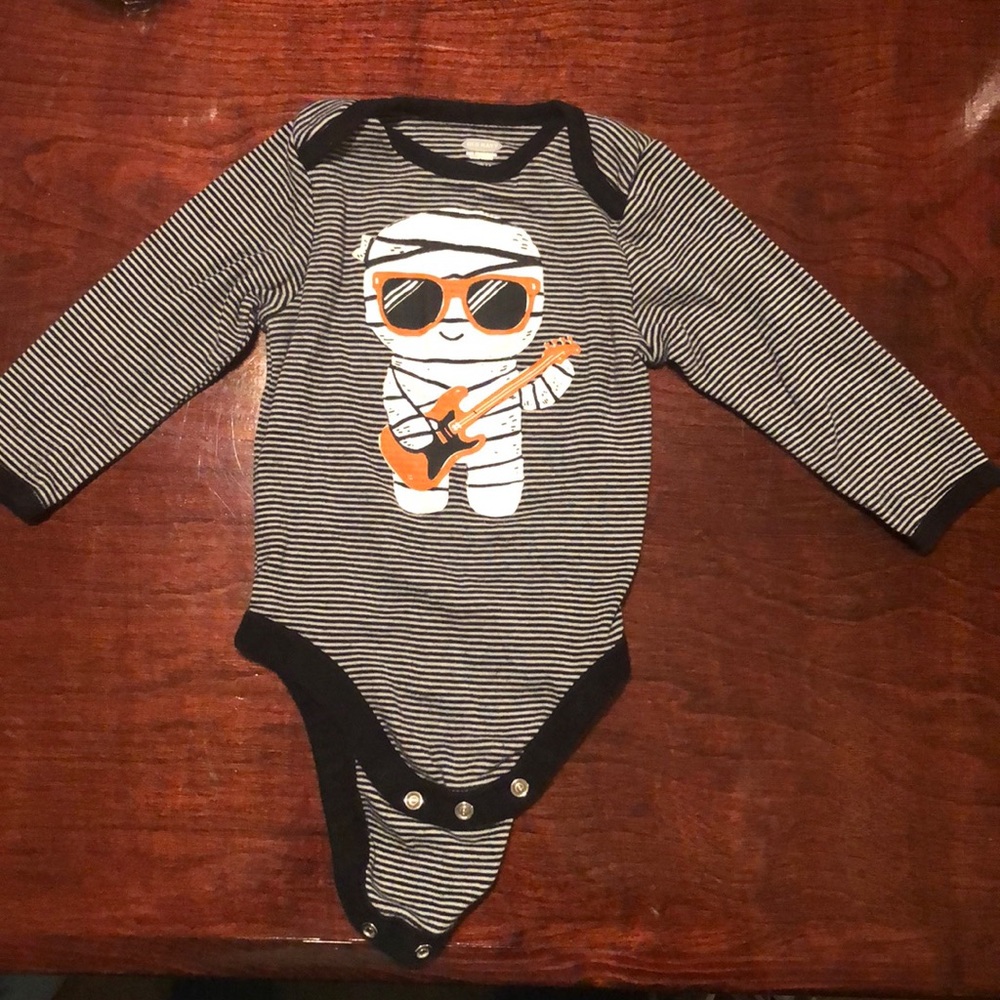 Old Navy Rock N Roll Mummy onesie!